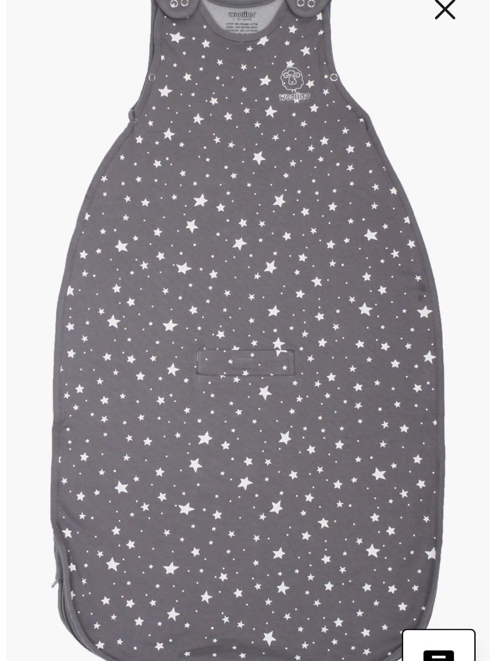 Woolino Star Print Baby Sleep Sack